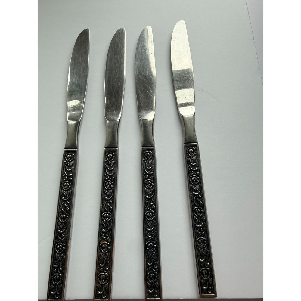Nasco Stainless Costellano-Davao - Japan - 4 Replacement Butter knives